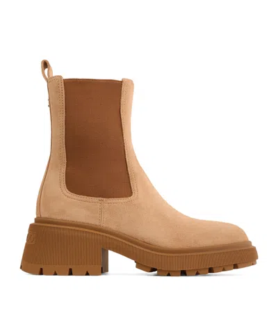 JIMMY CHOO JIMMY CHOO TAMIA 70 SUEDE CHELSEA BOOTS