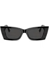 Jimmy Choo 0jc5009 Rectangular Sunglasses In Black