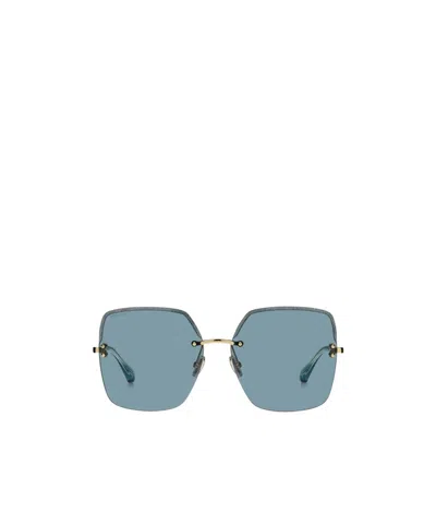 Jimmy Choo Tavis Oversize-frame Sunglasses In Blue