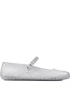 Jimmy Choo Transparent Rubber The Jelly Ballerinas