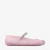 Jimmy Choo Ballerine The Jelly In Gomma Rosa  Donna In Pink