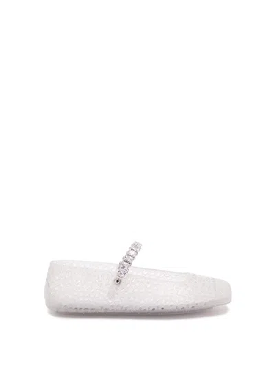 Jimmy Choo `the Jelly` Shoes In Gray