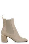 Jimmy Choo Thessaly Suede Chelsea Ankle Boots In Taupe