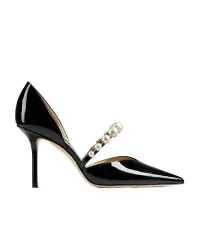 JIMMY CHOO THIN SOLE AND SHALLOW CUT HIGH HEELS