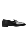 Jimmy Choo Diamond Tilda Crystal-chain Loafers In Black