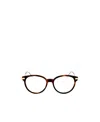Jimmy Choo Tortoiseshell Round-frame Glasses In Multicolor