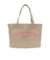 Jimmy Choo Tote With Top Handle In Nude