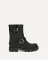 Jimmy Choo Biker Rain Black Tpu Rain Boots Black 42 In Black