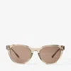 Jimmy Choo Trace In E5051 Transparent Brown