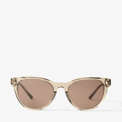 Jimmy Choo Trace In E5051 Transparent Brown