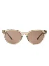 Jimmy Choo Trace Sunglasses In Neutrals