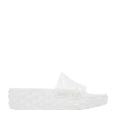 JIMMY CHOO TRANSPARENT SLIPPERS