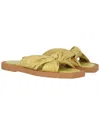 Jimmy Choo Tropica Leather Flat Sandal