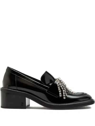 Jimmy Choo Tylor Crystal-embellished Loafers In Multi