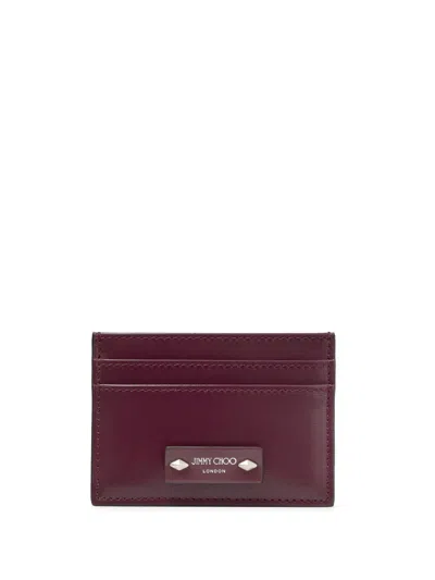 Jimmy Choo Umika Kartenetui In Rot