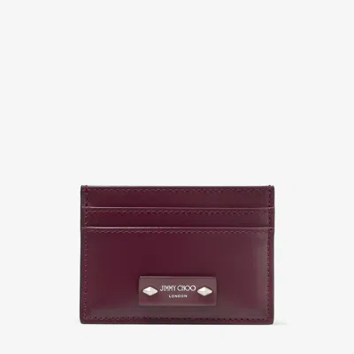 Jimmy Choo Umika In Garnet/antique Silver