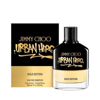 Jimmy Choo Urban Hero Gold For Women Eau De Parfum Spray 3.3 oz