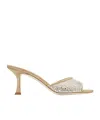 Jimmy Choo Val 70 Series High-heeled Sandals In Nude