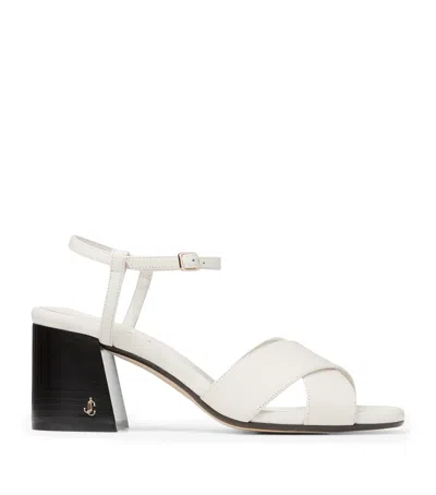 Jimmy Choo Valla 65 Leather Sandals