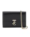 Jimmy Choo Avenue Clutch In Black