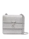 Jimmy Choo Varenne Schultertasche In Silber