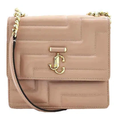Pre-owned Jimmy Choo Varenne Shoulder Bag Varenne Shoulder-ballet Pk/light Go In Pink
