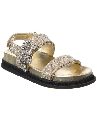 JIMMY CHOO VARIETY GLITTER SANDAL