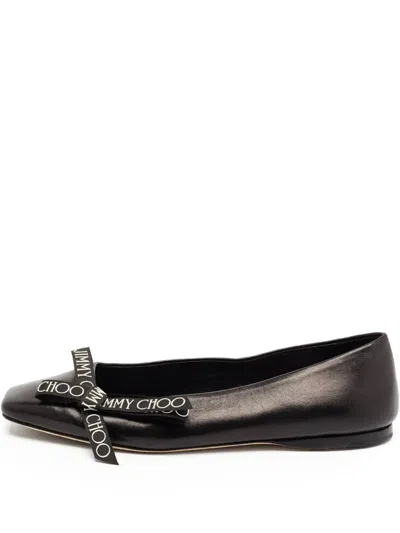 Pre-owned Jimmy Choo Veda Ballerina Flats