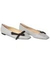 Jimmy Choo Veda Bow-detail Ballerina Shoes