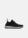Jimmy Choo 'veles' Black Fabric Sneakers In Black