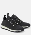 Jimmy Choo Veles Embellished Sneakers In Black