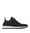 Jimmy Choo 'knitted Sneakers With Sequins - In Black