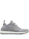 Jimmy Choo Veles Pearl Embellished Sneakers In Gray