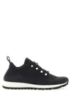 Jimmy Choo Cashmere Knit Sneakers Pearl Embellishments