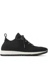 Jimmy Choo 'knitted Sneakers With Sequins - In 黑色