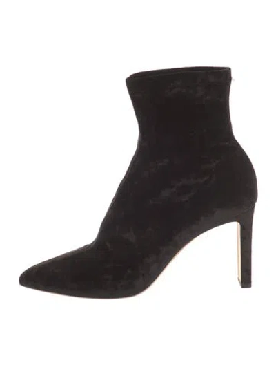 Pre-owned Jimmy Choo Velvet Sock Boots In Multi