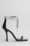 Jimmy Choo Verity 100 Crystal Embellished Leather Sandals