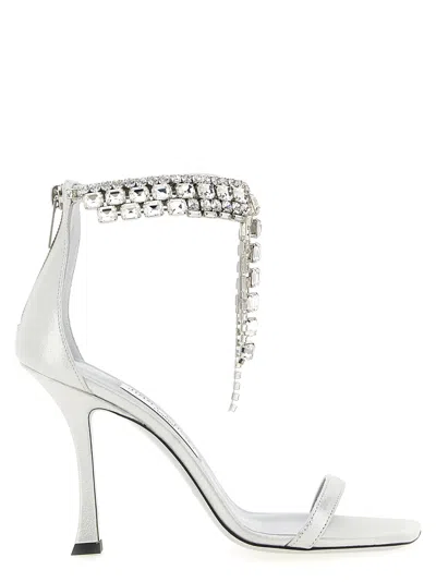 Jimmy Choo Verity Sandals Silver