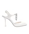 Jimmy Choo Verity95 High-heeled Sandals In White
