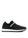 JIMMY CHOO ZAPATILLAS - NEGRO