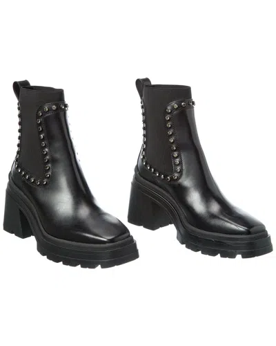 Jimmy Choo Veronique 80 Leather Bootie (authentic Pre-loved)