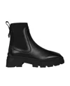 Jimmy Choo Veronique Leather Ankle Boots In Black