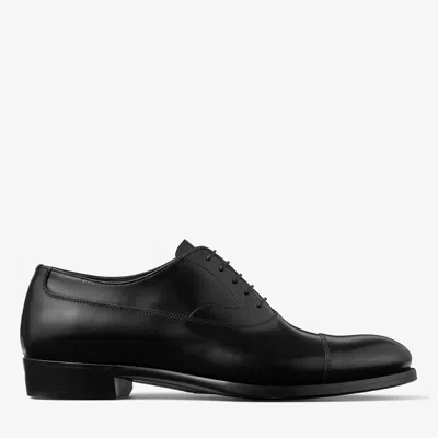 Jimmy Choo Vine Derby Shoes In Black