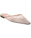 Jimmy Choo Vivi Mesh & Leather Mule In Pink