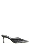 Jimmy Choo Vivi 65 Mesh Embellished Mules