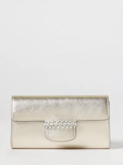 Jimmy Choo Wallet Woman  In Neutral