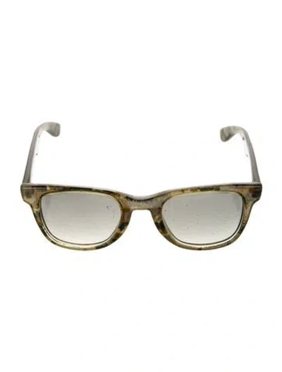 Pre-owned Jimmy Choo Wayfarer Gradient Sunglasses In Neutral
