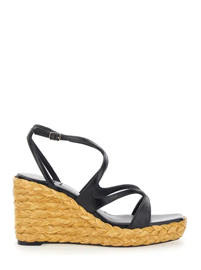 Jimmy Choo Wedge Heel In Black