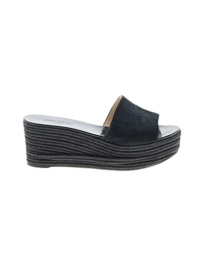 Pre-owned Jimmy Choo Wedges In Black
