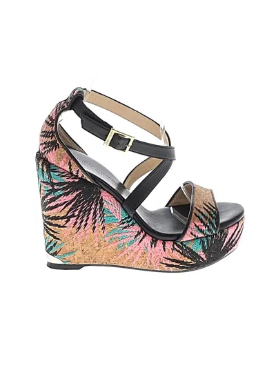 Pre-owned Jimmy Choo Wedges In Tan